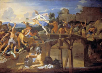 Horatius Cocles Defending the Bridge